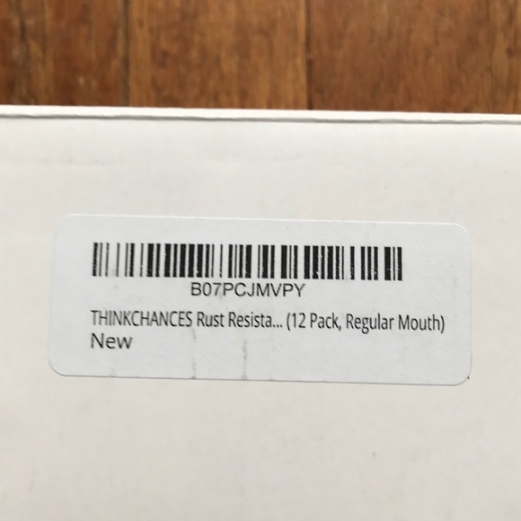 🪻5/$20 Sale!🪻 BNIB 12 pack Standard Mason Jar Rings - Picture 2 of 3